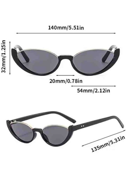 CBP180 Gcci Beyaz Yarım Çerçeve Zarif Şık Güneş Gözlüğü. modelleri