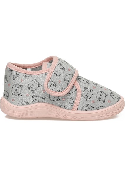 KEDDY.P5PR Gri Kız Çocuk Panduf