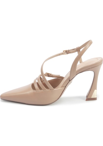 DOLORES 5PR Bej Kadın Topuklu Ayakkabı modelleri