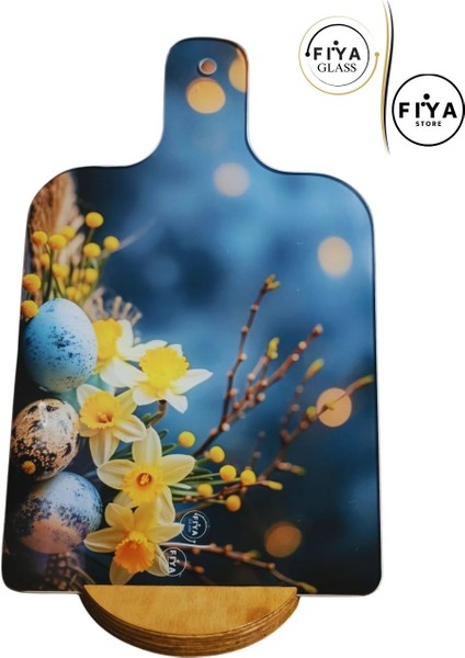 Fıya Glass | Cam Kesme Tahtası & Sunum Tabağı