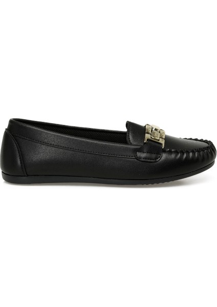 24K-512 5pr Siyah Kadın Loafer