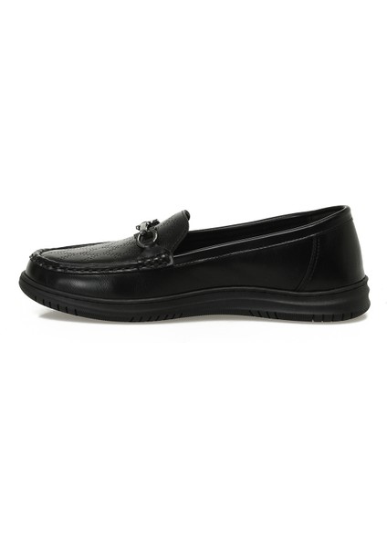 167058.Z5PR Siyah Kadın Loafer modelleri