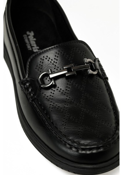167058.Z5PR Siyah Kadın Loafer