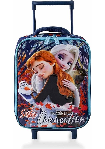 Frozen Çekçekli Anaokulu Çantası Sister Connection