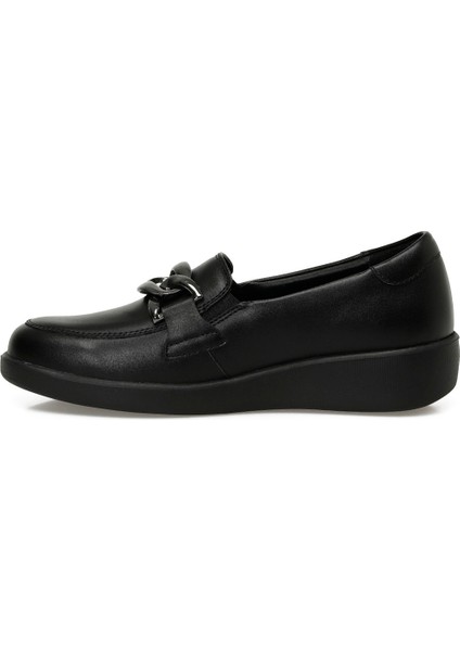 167059.Z5PR Siyah Kadın Loafer modelleri