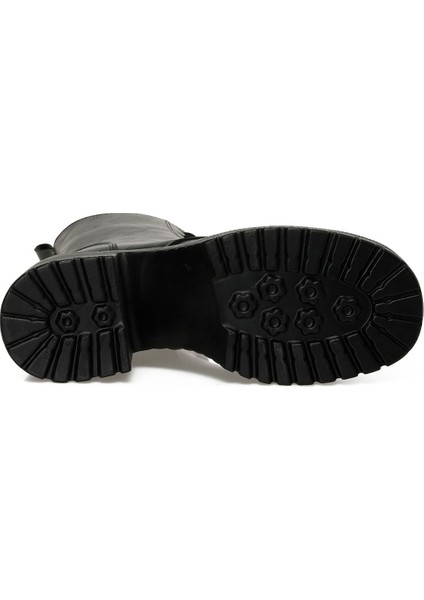 TRX24K-683 W 5pr Siyah Kadın Topuklu Bot