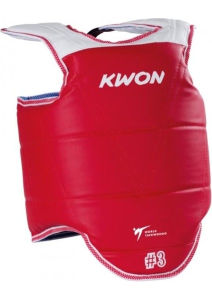 Kore Tarzı Antrenman Wt Onaylı Taekwondo Yarışma Yeleği.çift Taraflı Kadın-Erkek Yarışma Yeleği