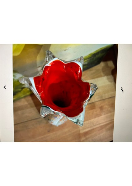 Murano Vazo 39 cm Boyunda - Üst Kenar Kısmında Çok Belli Olmayan Ufak Bir Atık Mevcuttur modelleri