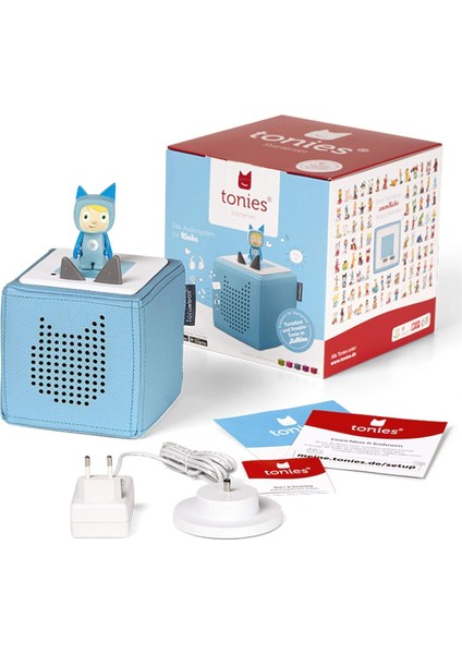 Toniebox Çocuk Hikaye & Müzik Kutusu – Beere (Kinderlieder) Veya Blau (Paw Patrol) Set, Kablosuz Audioplayer, Kreativ-Tonie + 4 Figür, Ingilizce/almanca/fransızca Destekli