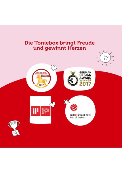 Toniebox Çocuk Hikaye & Müzik Kutusu – Beere (Kinderlieder) Veya Blau (Paw Patrol) Set, Kablosuz Audioplayer, Kreativ-Tonie + 4 Figür, Ingilizce/almanca/fransızca Destekli