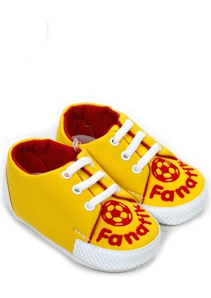 Taraftar Bebe Ayakkabı Patik Kırmızı