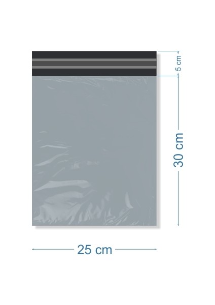 25X30+5CM Cepsiz Kargo Poşeti