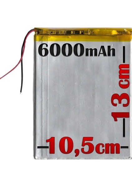 M10 Plus Batarya Pil - 6000MAH