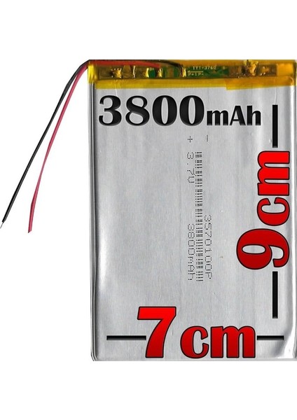 Alfa 10MA Batarya Pil - 3800MAH
