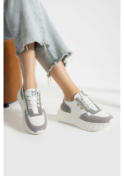 Bağcıklı Termo Taban Sneaker 331-SUT-30 Kadın Ayakkabı