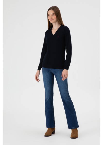 Kadın Lacivert Kazak /triko 50313590-VR033 fırsatları