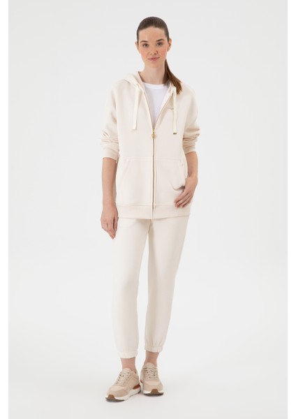 Kadın Krem Eşofman Altı 50313581-VR071