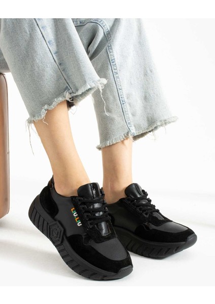 Bağcıklı Termo Taban Sneaker 331-SUT-30 Kadın Ayakkabı