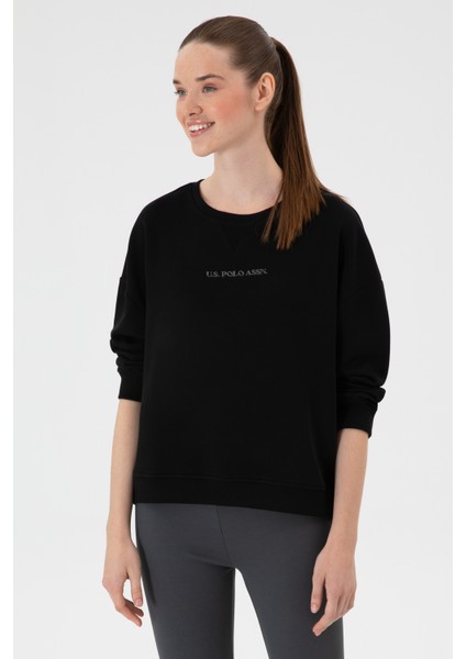 Kadın Siyah Sweatshirt 50313562-VR046 modelleri