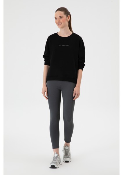 Kadın Siyah Sweatshirt 50313562-VR046 fırsatları