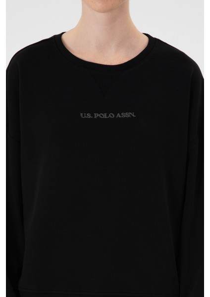 Kadın Siyah Sweatshirt 50313562-VR046