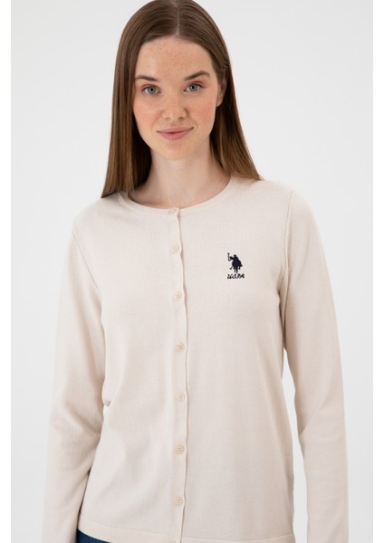 Kadın Krem Hırka (Triko) 50313624-VR071 fiyatları