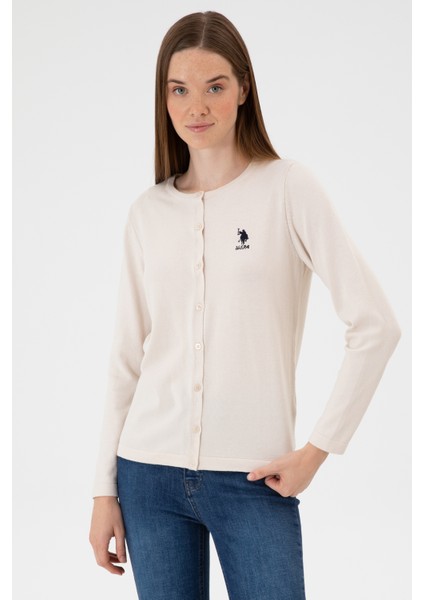 Kadın Krem Hırka (Triko) 50313624-VR071 modelleri