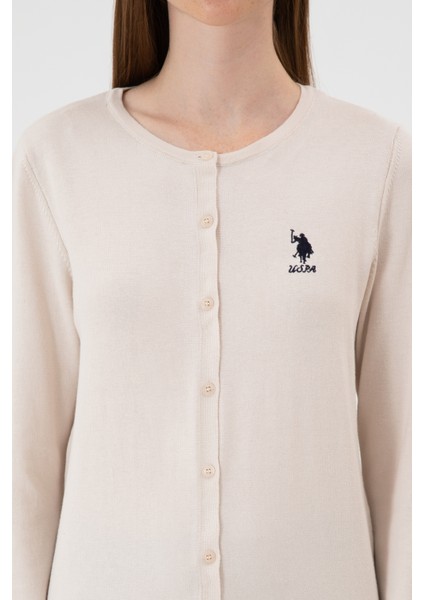 Kadın Krem Hırka (Triko) 50313624-VR071