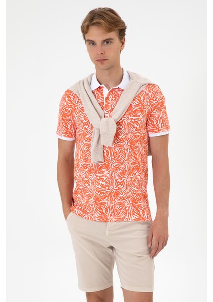 Erkek Nar Çiçeği Tişört 50299663-VR039