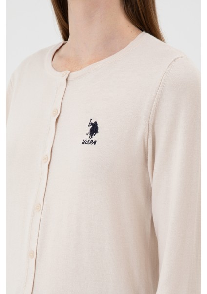 Kadın Krem Hırka (Triko) 50313624-VR071