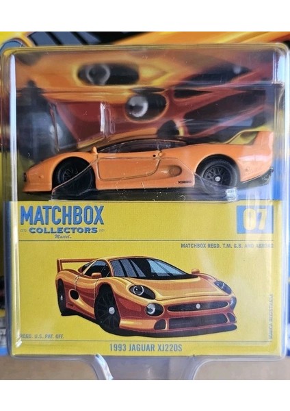 Collectors 1993 Jaguar XJ220S Diecast Model Araba - 1:64 Ölçek, Turuncu fiyatları