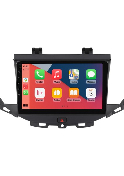 Opel Astra K 2016-2020 Multimedya 6 GB Ram 128 GB Hafıza 8 Çekirdek Navigatör X-Premium Series