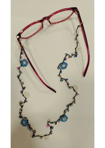 Motifli Oyalı Gözlük Ipi