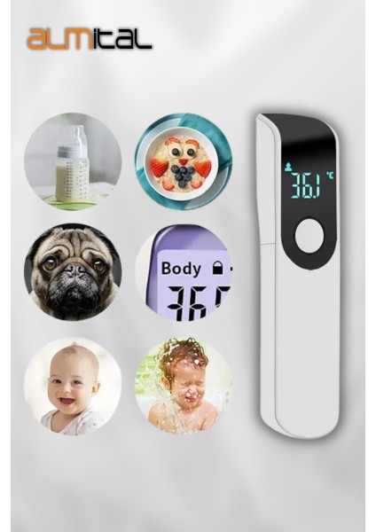 Termio Temassız Dijital Kızılötesi Hızlı, Hassas, Çok Amaçlı Bebek Ateş Ölçer fiyatları