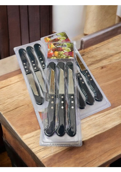 Meyve Zebze 6 Lı Bıçak Seti