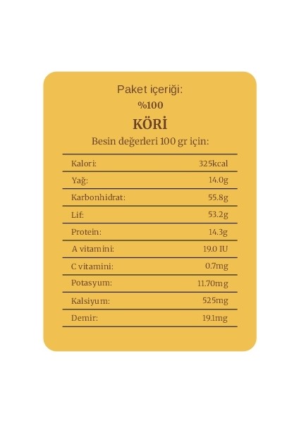 Köri 70 gr modelleri