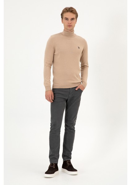 Erkek Kum Melanj Kazak /triko 50313712-VR123 fırsatları