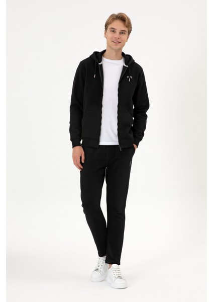 Erkek Siyah Eşofman Altı 50313747-VR046