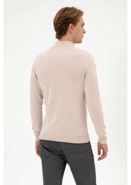 Erkek Taş Melanj Kazak /triko 50313712-VR225 indirimleri