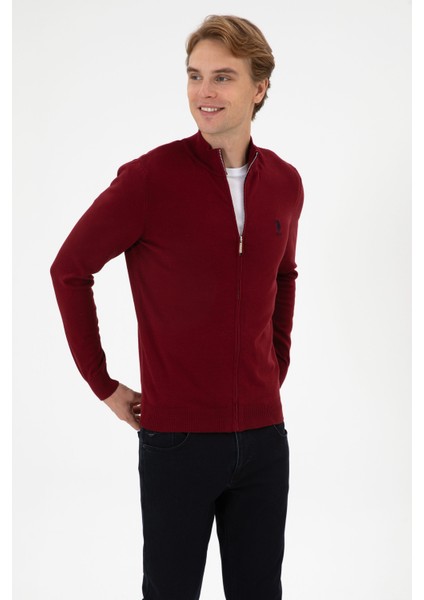 Erkek Bordo Hırka (Triko) 50313684-VR014 modelleri