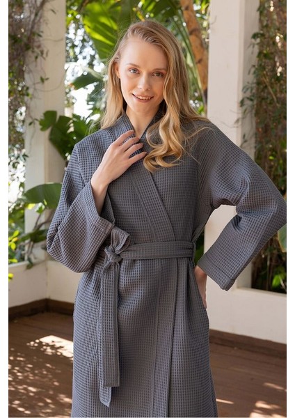 Pike Bornoz , Sabahlık Bornoz , Waffle Pike Bornoz ,unisex Pike Bornoz,hamam Sauna Bornoz