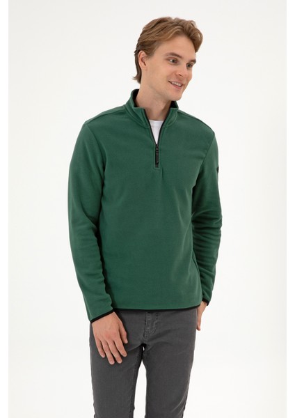 Erkek Koyu Yeşil Sweatshirt 50313777-VR079 modelleri