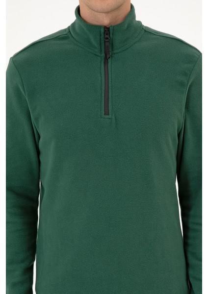 Erkek Koyu Yeşil Sweatshirt 50313777-VR079