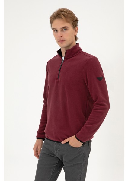 Erkek Plum Sweatshirt 50313777-VR177 modelleri