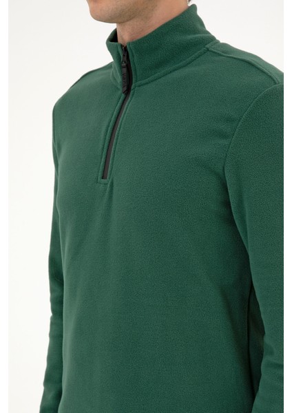 Erkek Koyu Yeşil Sweatshirt 50313777-VR079