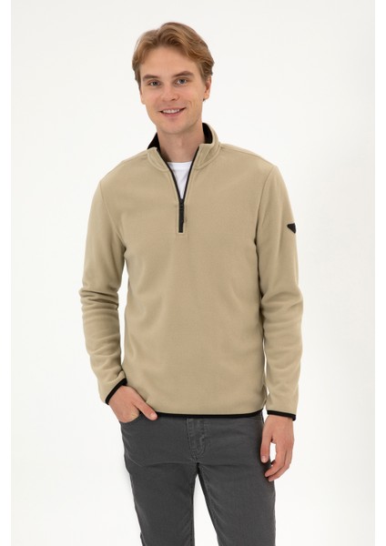 Erkek Açık Haki Sweatshirt 50313777-VR183