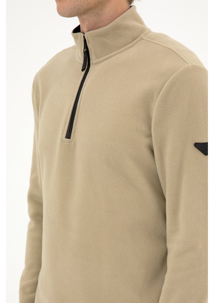 Erkek Açık Haki Sweatshirt 50313777-VR183