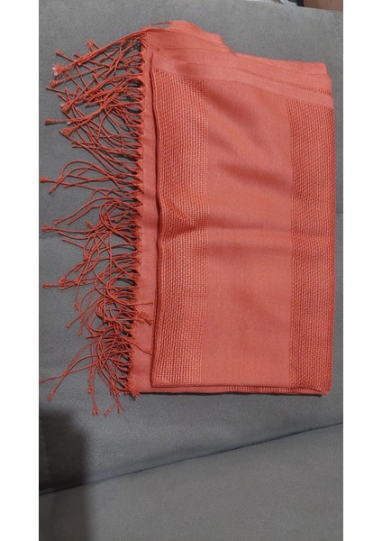 Omuz Şal, Desenli Şık Turuncu fiyatları