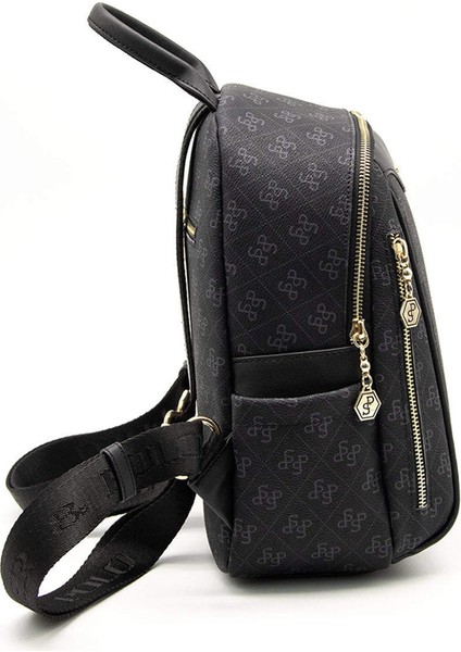 Kadın 906-45407 Sılver Polo Sırt Çantası M178 Siyah-Mat Siyah modelleri