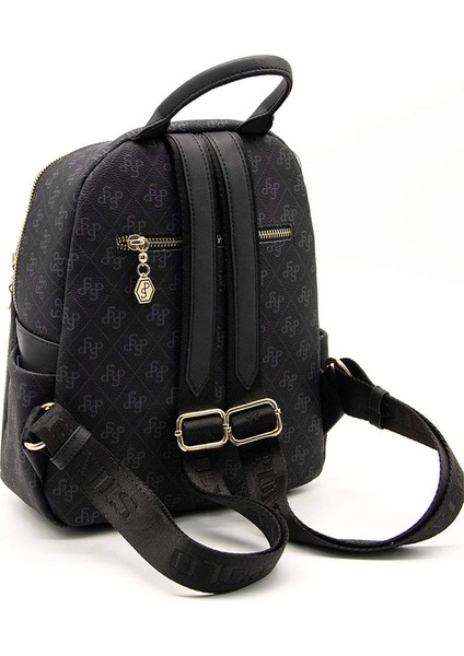 Kadın 906-45407 Sılver Polo Sırt Çantası M178 Siyah-Mat Siyah fırsatları